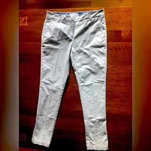 Nautica, size 4, khaki pants, cream colored
